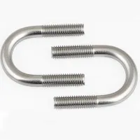 304 Stainless Steel U-screw U-clamp Bolt Fixed Pipe Clamp M6 M8