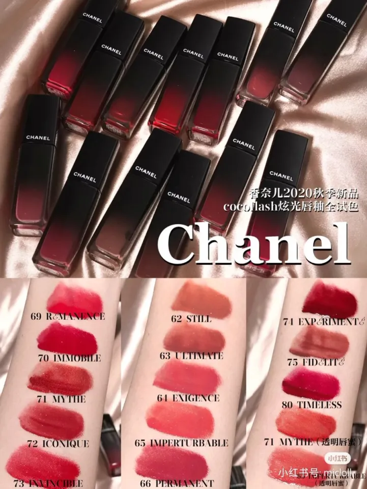 ของแท้Chanel Rouge Allure Laque Ultrawear Shine Liquid Lip Colour