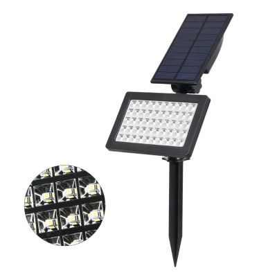 LED Spotlight Solar Landscape Lamp Spot Lights Outdoor Waterproof In-Ground Lights for Garden Yards Driveway and Walkway