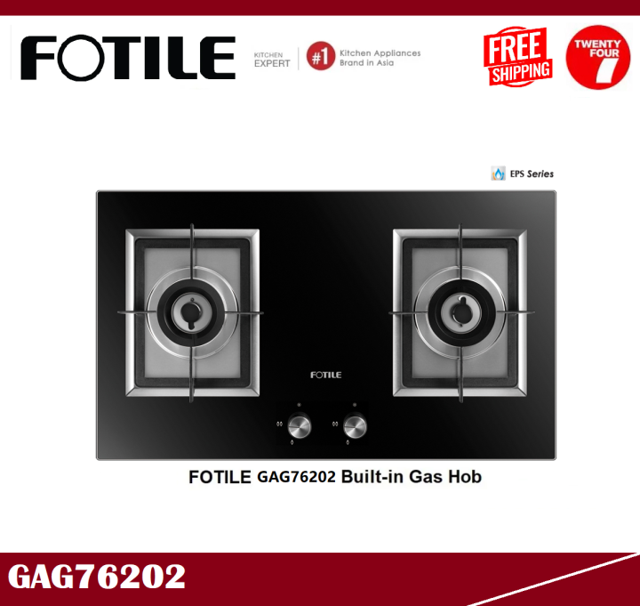 (Ready Stock) FOTILE Tempered Glass Built-in Gas Hob EPS Series ...