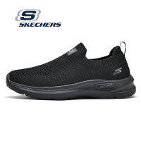 Skechers_Sport Shoes Mens Shoes รองเท้าลำลองผู้ชายใหม่ GOwalk 6 Shoes Hyper Pillars รองเท้าวิ่งน้ำหนักเบาสำหรับผู้ชาย GOwalk Shoes สเก็ตเชอร์ส รองเท้า ผู้หญิง1810