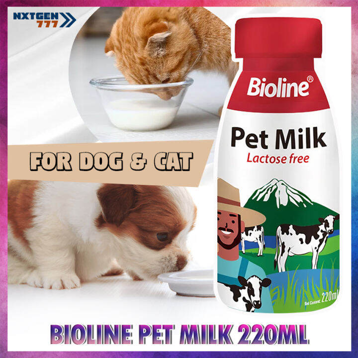Bioline Pet Milk Lactose Free 220ml Cow Milk Replacer for Dog & Cat