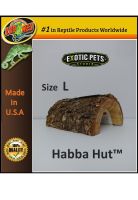 Zoo Med Habba Hut  Size L ไม้ครึ่งวงกลมสำหรับสัตว์เลี้ยงขนาดเล็ก