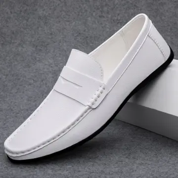 White loafers on sale