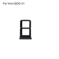 สำหรับ Vivo IQOO ถาดใส่ซิมกระเป๋าเก็บบัตรทดสอบ U1อย่างดีช่องใส่การ์ดสำหรับ Vivo IQOO U 1ซิมกระเป๋าเก็บบัตรขาตั้งสำหรับ Vivo Vivo IQ OO U1อะไหล่ LKT37125