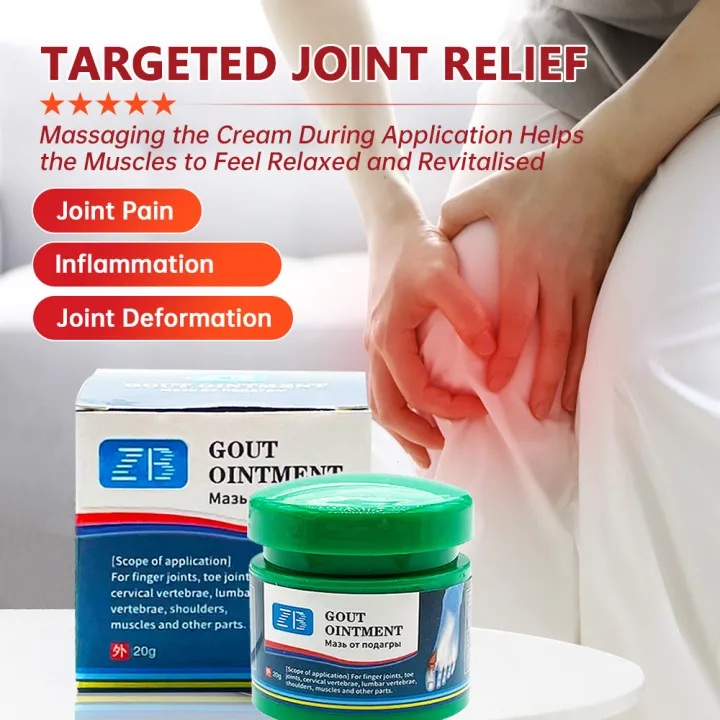 【COD SALE】100 ORIGINAL 20g Gout Ointment Treatment Relief for Gout and