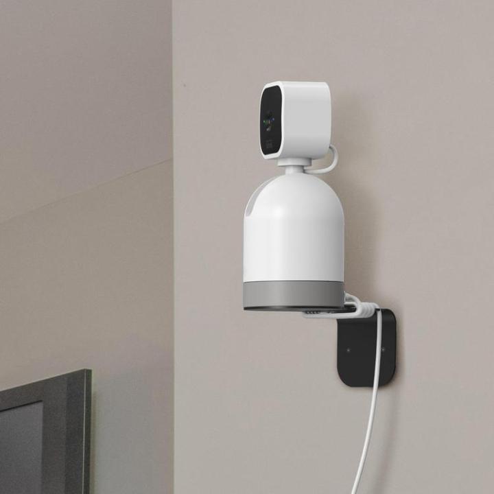 security-camera-mount-stand-for-mini-pan-tilt-camera-acrylic-camera-shelf-for-security-cam-easy-to-install-with-screws-agreeable