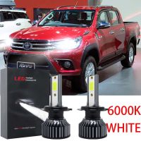 สำหรับ Toyota Hilux Revo 2015 2016 2017 2018-2Pc 6000K ไฟ LED หลอดไฟ LED ชุด High-Low Beam CG