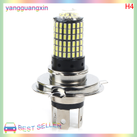 yangguangxin ไฟหน้ารถจักรยานยนต์ LED H4 H6หลอดไฟ Hi Lo Beam 144SMD Moto LED motorbike Lamp