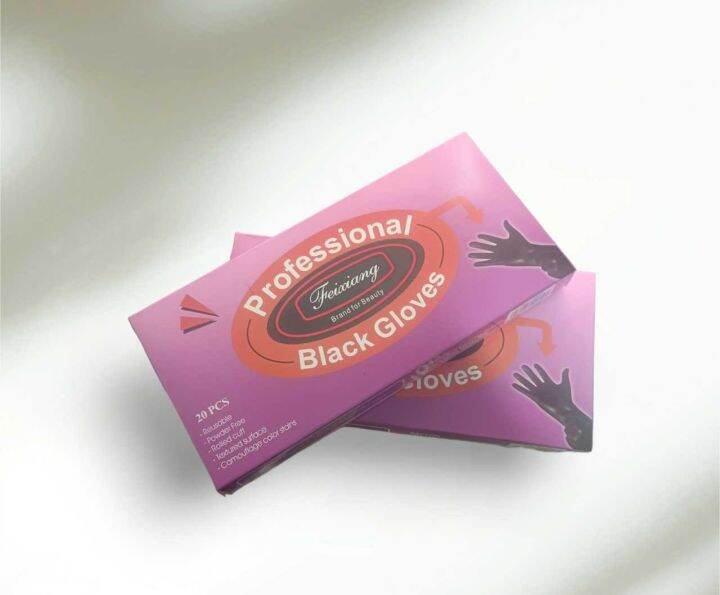 Reusable Rubber Latex Multipurpose Professional Black Gloves Lazada PH