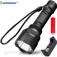 LED Tactical Flashlight Flashlights lanterna Lightweight Waterproof Handheld Flashlight for Camping Outdoor Rechargeable  Flashlights