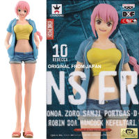 Model โมเดล งานแท้ 100% แมวทอง Banpresto One Piece วันพีช วันพีซ เต็มพิกัดสลัดจอมลุย Jeans Freak Series Rebecca รีเบคก้า Ver Original from Japan Figure ฟิกเกอร์ อนิเมะ การ์ตูน