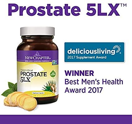 อาหารเสริม-สำหรับผู้ชาย-ต่อมลูกหมาก-prostate-5lx-180-vegetarian-capsules-new-chapter