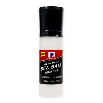 สินค้ามาใหม่! แม็คคอร์มิค เกลือทะเล พร้อมฝาบด 377 กรัม McCormick Mediterranean Sea Salt Grinder 377 g ล็อตใหม่มาล่าสุด สินค้าสด มีเก็บเงินปลายทาง