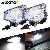 AUXITO 2pcs Led Under Side Mirror Puddle Lights for Mercedes Benz A Class W176 W246 W242 C E S CLA CLS GLA GLK Class Accessories