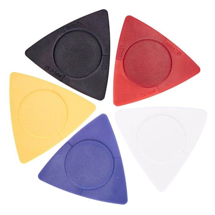 10pcs-pack-guitar-picks-abs-electric-guitar-bass-for-triangle-three-in-one-picks-kit-paddles-plectrum-guitar-accessories-guitar-bass-accessories