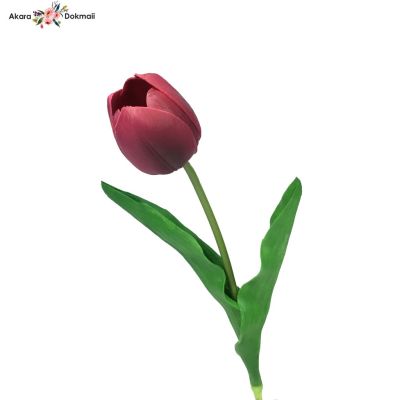 ทิวลิปฮอลแลนด์ ดอกทิวลิปปลอม ดอกไม้ประดิษฐ์เกรดพรีเมี่ยม ARTIFICIAL TULIP