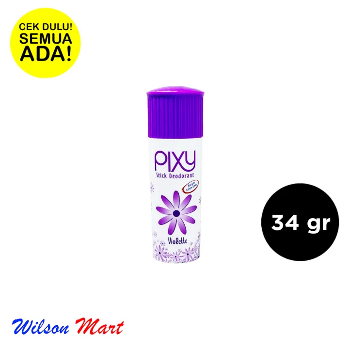 Pixy Stick Deodorant Violette Ungu 34 Gram Lazada Indonesia