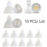 10pcs Dimmable MR16 GU10 GU5.3 Lampada COB LED Bulb 7W 220V Bombillas LED Lamp Spotlight Lampara 30 Degree Beam Energy Saving