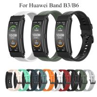 Silicone Strap for Huawei TalkBand B6/B3 16mm bracelet wrist eplacement sport strap for Huawei Band B6 smart watch accessories