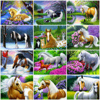 Evershine Diamond Embroidery Horse New Arrival Full Square Mosaic Diamond Painting Animal Farm Cross Stitch Kits Art Home Decor