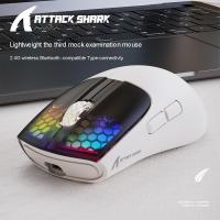 RYRA X5RGB Lightweight Three-mode 2.4G Wireless Gaming Mouse 4000DPI RGB Mice Bluetooth Gamer Mouse 6 Button For Laptop Computer Basic Mice