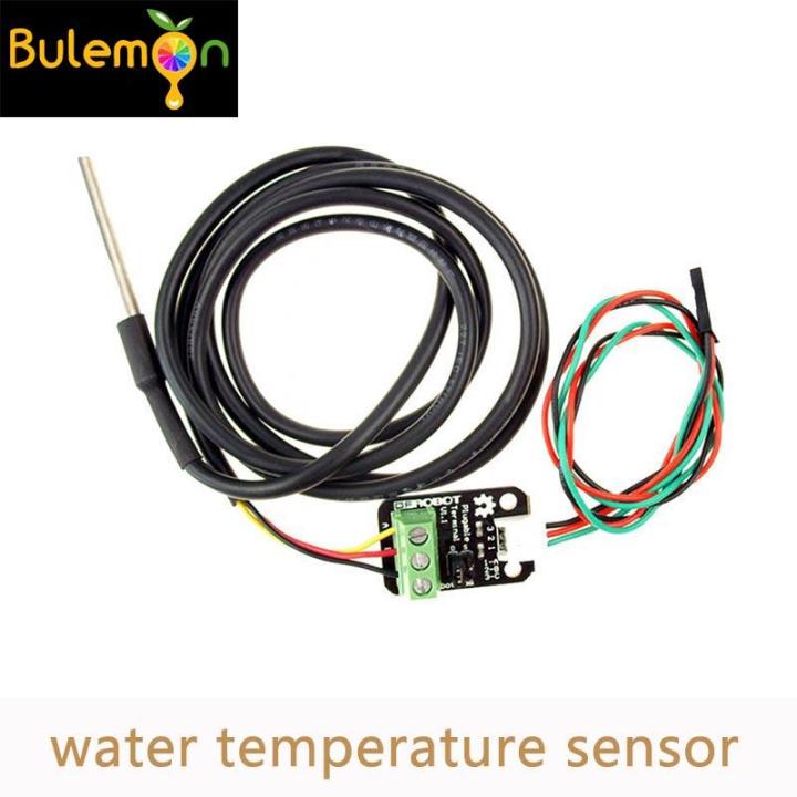 Dfrobot Ds18b20 Full Waterproof Temperature Sensor Water Temperature Sensor Compatible For 9706