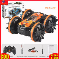 LeadingStar toy new 2.4g Amphibious Double-sided Stunt Remote Control Car 360-degree Rotation Charging Electric Vehicle Model Toy Children Gifts