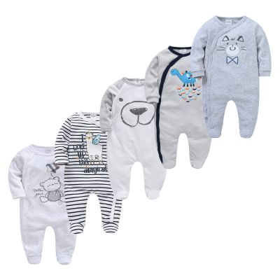 New Toddler Baby Boys Pijamas Set Infant 0-12M bebe fille 100%Cotton Breathable Soft ropa bebe de Newborn Sleepers Baby Pjiamas