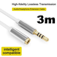 สายออดิโอ Male To Female AUX Cable Headphone Extension Cable 3.5mm Jack M/F Audio Stereo Extender Cord Earphone 3.5 Mm Cable 3M