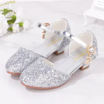 Buy Silver Heeled Sandals for Women by Fabbhue Online | Ajio.com