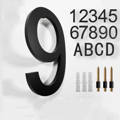 ขนาดใหญ่ 15/20 ซม.บ้านเลขที่ลอยป้ายโมเดิร์นประตูตัวเลขอาคารป้ายกลางแจ้ง Huisnummer Numeros Casa ที่อยู่-zptcm3861