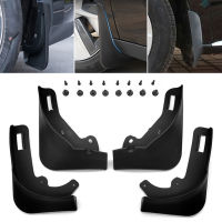 สำหรับ Tesla รุ่น Y 2020-2022 Mud Flaps Mudflaps ล้อ Fender No Drilling Mudguard ABS ด้านหน้าด้านหลังล้อ Guard ป้องกันรถ