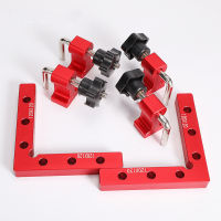 Woodworking Corner Clamps Right Angle Ruler 90 Degree L-shaped Auxiliary Square Aluminium Alloy Positioning Plates Fixing Clip