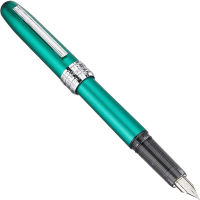 ~Platinum Fountain Pen Fountain Pen Plaisir Teal Green Fine Point PGB-1500#45-2 Brand: Platinum Pen