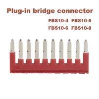 2pcs FBS10 4/5/6/8 Spring Terminal central connector plug in bridge short connection strip For ST1.5/2.5/4/6 terminals block