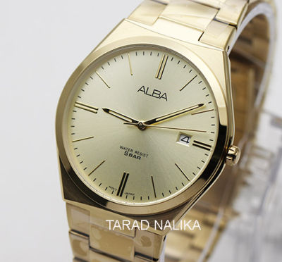 นาฬิกา ALBA Smart gent AS9H80X1 เรือนทอง (ของแท้ รับประกันศูนย์) Tarad Nalika