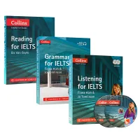 Collins English for IELTS IELTS English reading and listening grammar 3 self-taught reference books