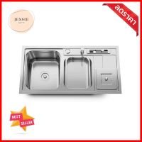 ซิงค์ฝัง 2หลุม LTP PUD8845 สเตนเลสBUILT-IN SINK LTP PUD8845 2B STAINLESS STEEL **คุ้มที่สุดแล้วจ้า**