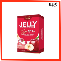 ** 1 กล่อง ** LD Jelly Fiber แอลดี เจลลี่ ไฟเบอร์ กลิ่นแอปเปิ้ล บรรจุ 5 ซอง / 1 กล่อง