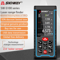 SNDWAY Digital Laser Rangefinder 40m 50m 70m 100m 120m Electronic Roulette Trena Tape Measure