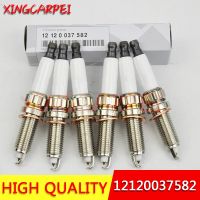 OE 12120037582 ZR5TPP33 6pcs Iridium Spark Plug Fit For BMW E82 E88 F10 F13 135i 535i X1 Auto Part