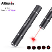 Alonefire P61 Mini UV Flashlight 365NM Purple Light Identification Jade