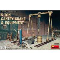 โมเดลประกอบ MiniArt 1/35 MI35589 5 TON GANTRY RANE &amp; EQUIPMENT