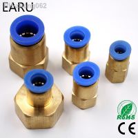 PCF Air Pipe Fitting 10mm 12mm 8mm 6mm Hose Tube 1/8 3/8 1/2 BSP 1/4 Female Thread Pneumatic Connector Quick Joint Adapter