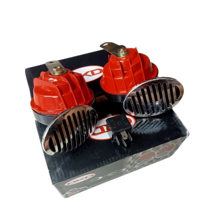 Klakson Keong OKD Double Ngebass Plus Relay Bisa Untuk Motor dan Mobil
