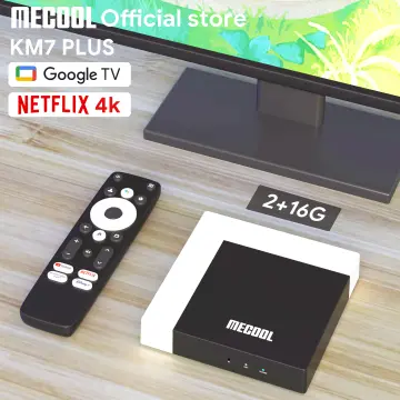 MECOOL 4K Android 11 Certified TV BOX KM2 PLUS DELUXE Google TV Dolby  Vision Atmos 4GB DDR4 32GB 1000M LAN WIFI 6 Stream TVBOX - AliExpress