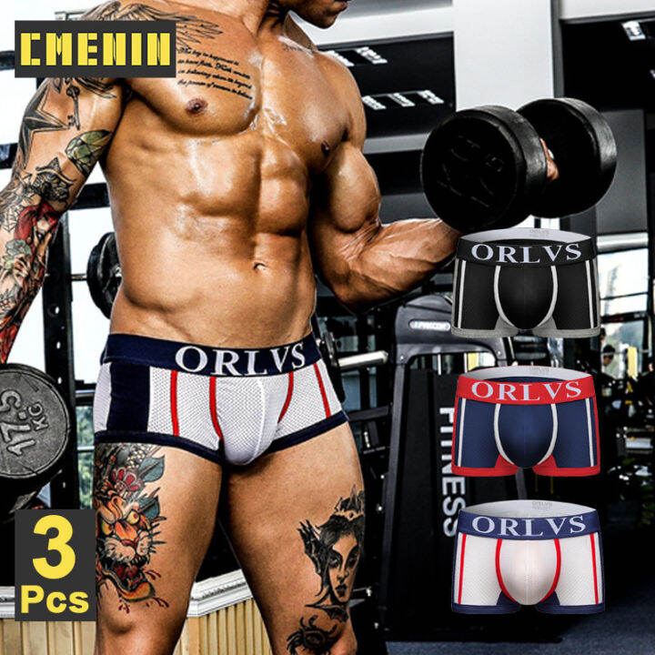 cmenin-orlvs-3pcs-ins-สไตล์ผ้าฝ้ายผู้ชายเซ็กซี่กางเกงนักมวยกางเกงขาสั้นกางเกงสบายกางเกงในชายนักมวยกางเกงในผู้ชาย-or92