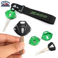 ✻✤♈ New For KAWASAKI Z400 Z 400 2022 2021 2020 2019 Motorcycle Accessories CNC Aluminum Alloy Key Case Cover Shell Keychain