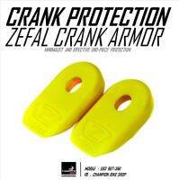 ยางกันรอยขาจานหน้า ZEFAL : CRANK ARMOR สีเหลืองนีออน